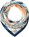 35 X 35 Satin Square Scarf for Women, Silk-Feel Hair Wrap, Large Bandana, Neck Wrap, Headscarf & Fashion Accessory