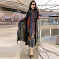 Elegant Print Two-Piece Summer Dress Set for Women