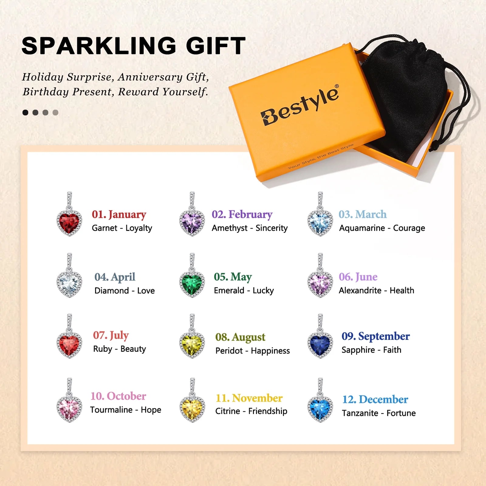 December Synthetic Turquoise Birthstone Necklaces Women Pure 925 Sterling Silver Love Heart Pendant Wedding Graduation Gifts for Wife Mom Daughter