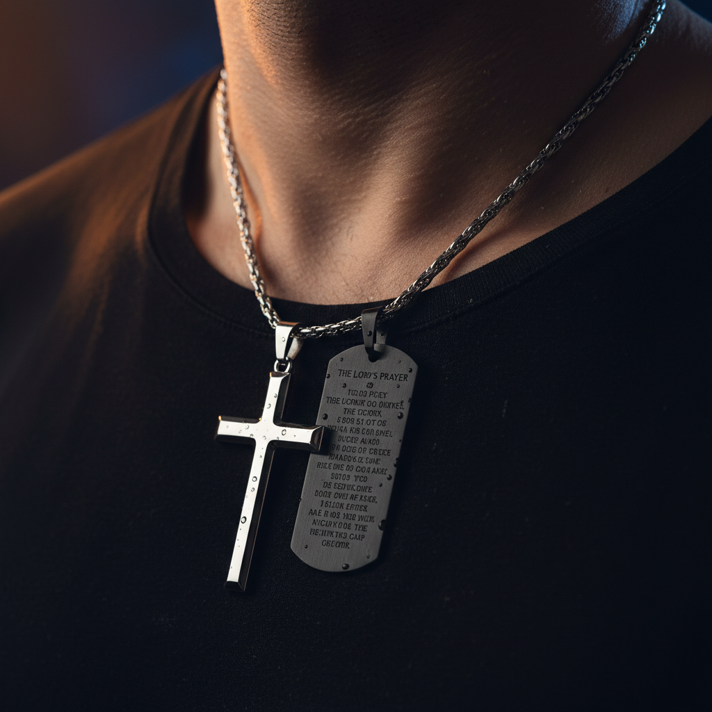Cross Necklace Lifestyle